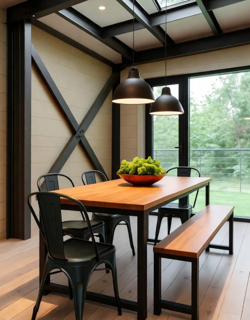 interior steel frame